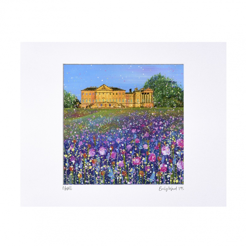 Nostell House Limited Edition Print with Mount